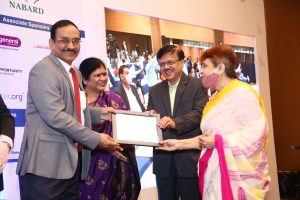 Water and Sanitation Financing Award, 2021 awarded to FWWB by Sa-Dhan
