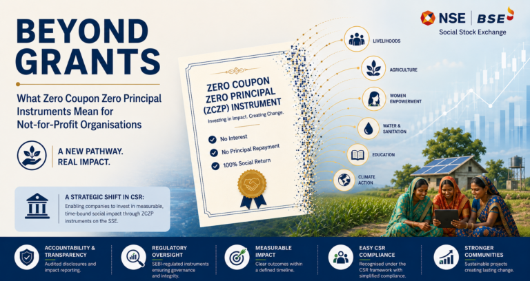 Beyond Grants: What Zero Coupon Zero Principal Instruments Mean for Not-for-Profit Organisations